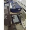 Image 2 : Vintage 1961 Hohner Organ Model 9807 Table Top Keyboard w/ the Original Table Case