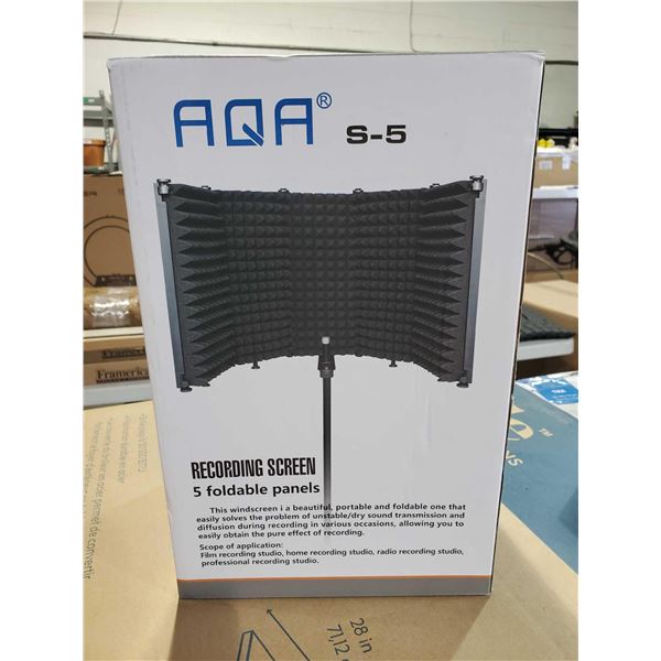New AQA S-5Foldable 5 panel Recording Screen