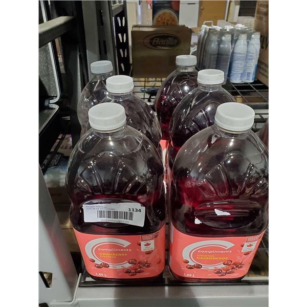 Compliments Cranberry Cocktail 6X1.89L