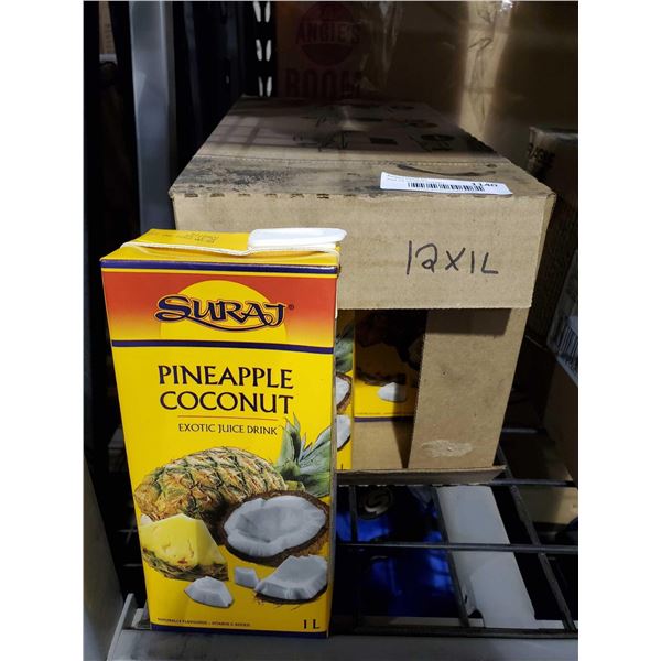 Surraj Pineapple Coconut Drink 12X1L