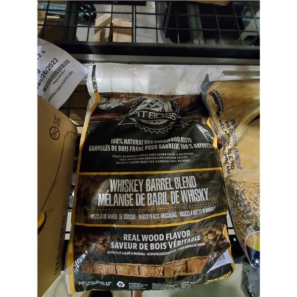 Pit Boss Whiskey Barrel Blend BBQ Hardwood Pellets 20Lbs