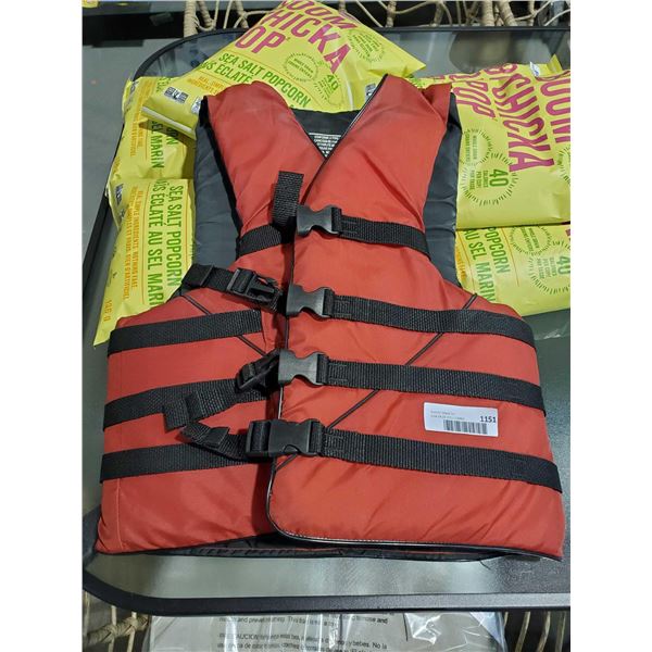 Full Throttle Life Jacket Size: Adult Small/ Medium