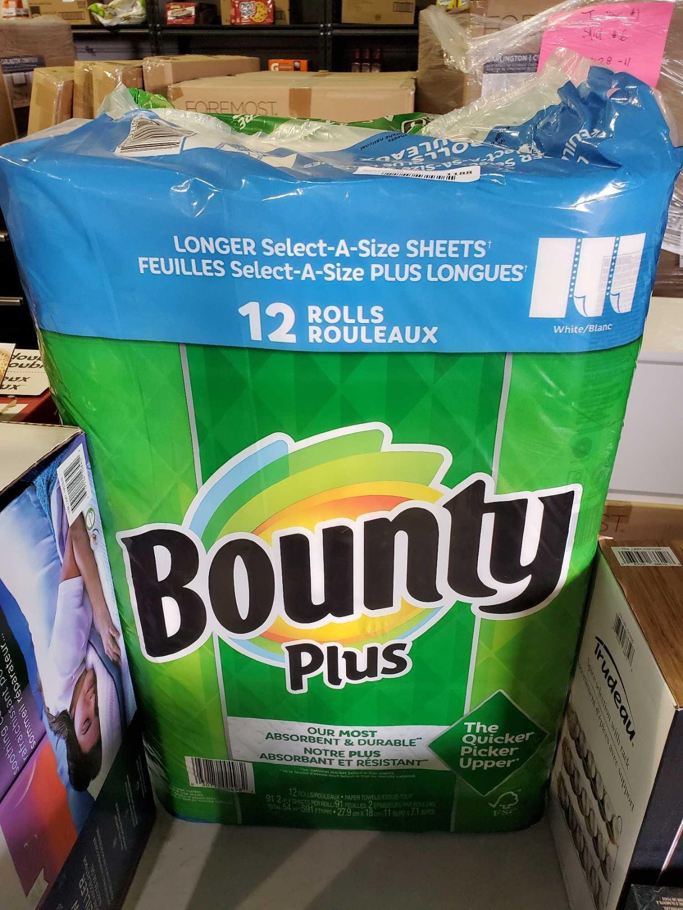 Bounty Plus Bounty Plus Paper Towels - 12 Rolls