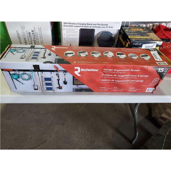 New Rihelieu Garage Organization System