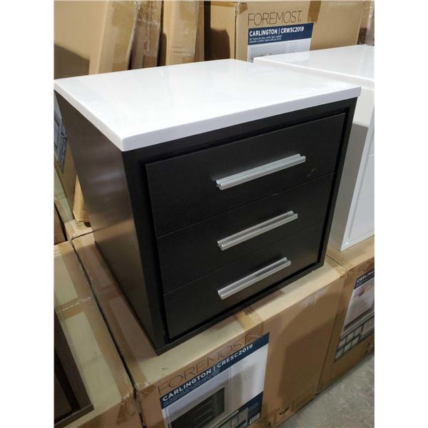 New Foremost Carlington Collection 20" Modular Wall hung Side Cabinet - Espresso Finish