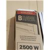 Image 2 : New StelPro Brava 2500W Baseboard Heater - Minor Damage as shown in photos