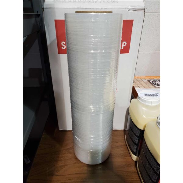 New Uline Stretch Wrap - Cast, 80 gauge, 18" x 1,500'- 1 Roll