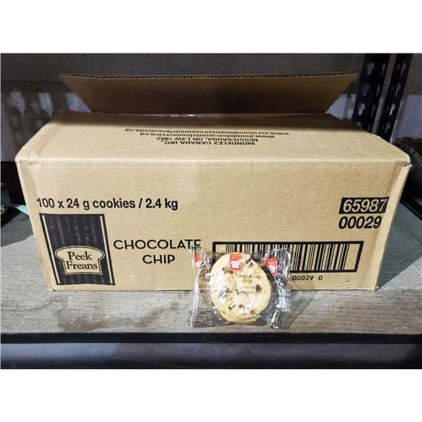 Peak Freans Chocolate Chip Cookies 100X24g (individually wrapped 2 packs )