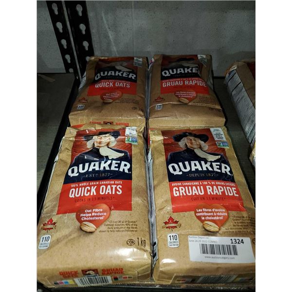 Quaker Quick Oats 4X1 Kg
