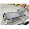 Image 2 : ALLEN & ROTH New Metal Framed Adjustable Patio Lounge