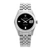 Rolex Pre-owned 36mm Mens Black Dial Stainless Steel