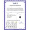 Image 2 : Genuine 12.9 ctw Sapphire Necklace 14KT Rose Gold - REF-22N2R
