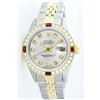 Image 1 : Rolex Pre-owned 26mm Womens Custom Silver Two Tone