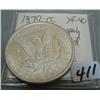 Image 2 : 1879 Carson City Morgan Silver Dollar XF-40 Improperly Cleaned