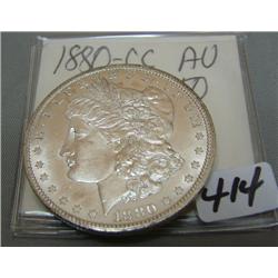 1880 Carson City Morgan Silver Dollar AU50