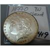 1899-O Morgan Silver Dollar BU Cleaned