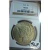 1923 Peace Silver Dollar NGC AU55