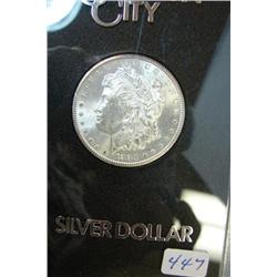 1883 Carson City Morgan Silver Dollar GSA Holder BU