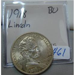 1918 .50 Lincoln Commemorative BU