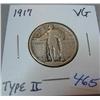 Image 1 : 1917 Standing Liberty Quarter Type II VG