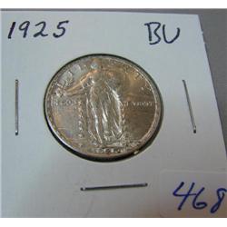 1925 Standing Liberty Quarter BU