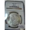 Image 1 : 1885-O  Morgan Silver Dollar NGC MS62