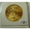 Image 2 : 1924 $20 St. Gaudens Gold Coin NGC MS61