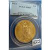 Image 1 : 1924  $20 St. Gaudens Gold Coin PCGS MS65