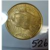 Image 2 : 1920  $20 St. Gaudens Gold Coin NGC MS62