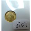 Image 2 : 1853G $1.00 Type I Liberty Head Gold Coin NGC AU58