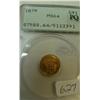1879 Indian Princess $1.00 Gold Coin PCGS MS64