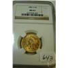 1882S $5.00 Liberty Gold Coin NGC MS63