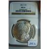 Image 1 : 1881-S Morgan Silver Dollar NGC MS61