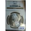 Image 1 : 1881-S Morgan Silver Dollar NGC MS62
