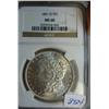 Image 1 : 1881-O Morgan Silver Dollar NGC MS60