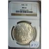 Image 1 : 1888 Morgan Silver Dollar NGC MS61