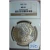 Image 1 : 1902 Morgan Silver Dollar NGC MS61