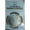 1891 Morgan Silver Dollar NGC MS63