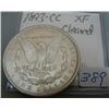 Image 2 : 1893 Carson City Morgan Silver Dollar XF Cleaned