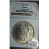 1895-O Morgan Silver Dollar NGC AU53