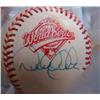 Image 2 : Signed Baseball Derrick Jeter with COA inside plexiglas