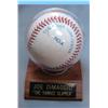 Image 1 : Signed Baseball Joe DiMagio with COA from The Score Board