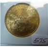 Image 2 : 1895 $20.00 Liberty Gold Coin NGC MS 62
