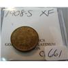 1908-S Indian Cent XF