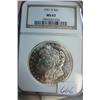 1921-D Morgan Silver Dollar NGC MS 63
