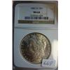 1882 Carson City Morgan Silver Dollar NGC MS 64