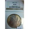 1885-O Morgan Silver Dollar NGC MS 60