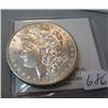 1887 Morgan Silver Dollar BU cleaned