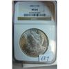 1887 O Morgan Silver Dollar NGC MS 64
