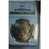 1922 Peace Silver Dollar NGC MS 62